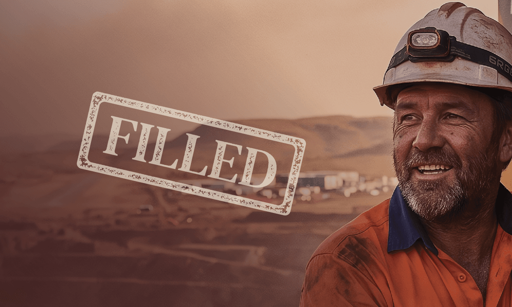 Successfully Filled: May Mining Positions Successfully Filled: May Mining Positions