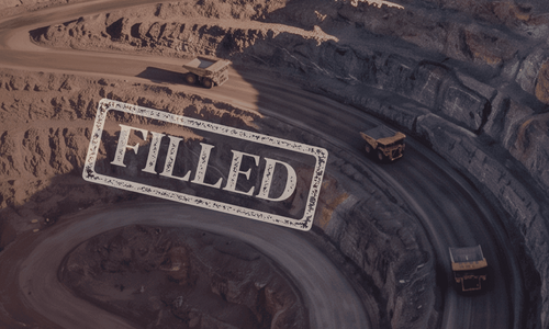 Successfully Filled: June & July Mining Positions